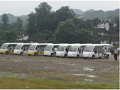 贵州开阳十里画廊景区燃油观光车